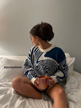 BEBİVA® Whirlpool Knit Kazak
