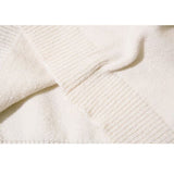 BEBİVA® Artistic Contrast Patchwork Knit Kazak