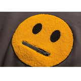 BEBİVA® Street Style Smiley Face Patchwork Hoodie