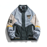 BEBİVA® Amerika Streetwear Color Block Patchwork Ceket