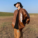 BEBİVA® "Street Star" Vintage Deri Ceket