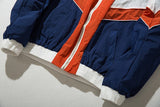 BEBİVA® Retro Color Block Patchwork ceket