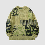 Bebiva® Dinosaur Pattern Stitching Kazak