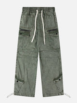 BEBİVA® Drawstring Y2K Loose Cargo Pantolon