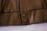 BEBİVA® "Street Star" Vintage Deri Ceket