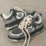 BEBİVA® Casual Gri Ruh Skater Sneakers