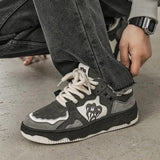 BEBİVA® Casual Gri Ruh Skater Sneakers
