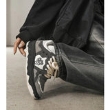 BEBİVA® Casual Gri Ruh Skater Sneakers