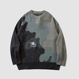 BEBİVA® Sailboat Embroidery Knit Kazak