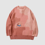 BEBİVA® Sailboat Embroidery Knit Kazak