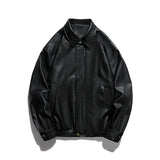 BEBİVA® "80s" Vintage Red Leather Jacket