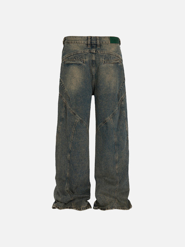 BEBİVA® Vintage Yıkanmış Kot Pantolon