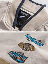 BEBİVA® American Embroidered Baseball ceket